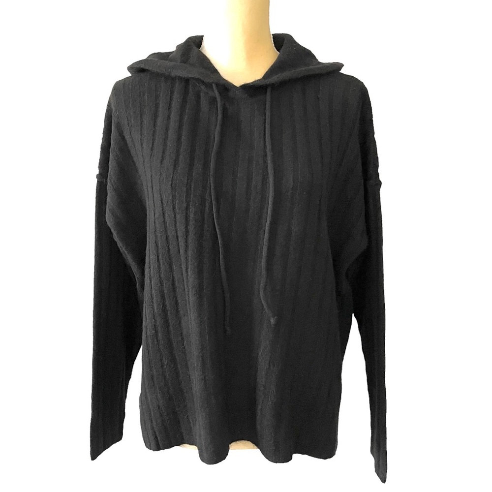 Sweet Romeo Ribbed Knit Hoodie Sweater NWT